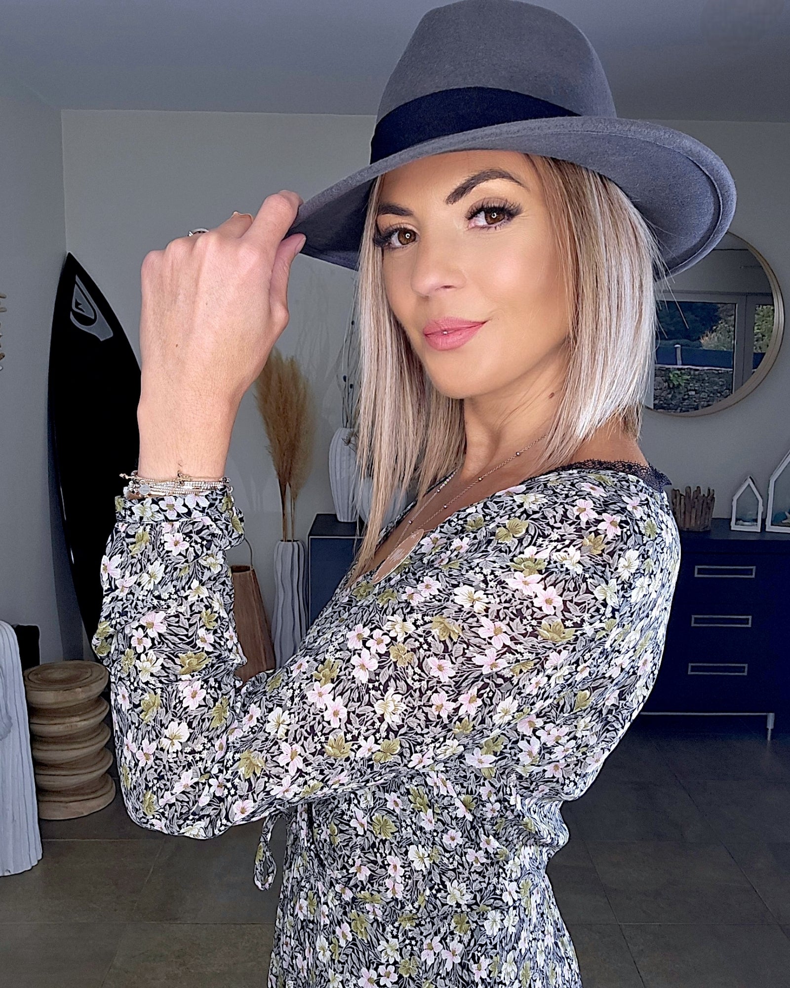 Robe fleurie
