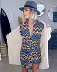 Robe vintage irisé