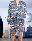Robe vintage irisé