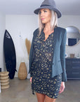 Blouse rode kaki