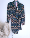Robe vintage irisé