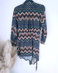 Robe vintage irisé
