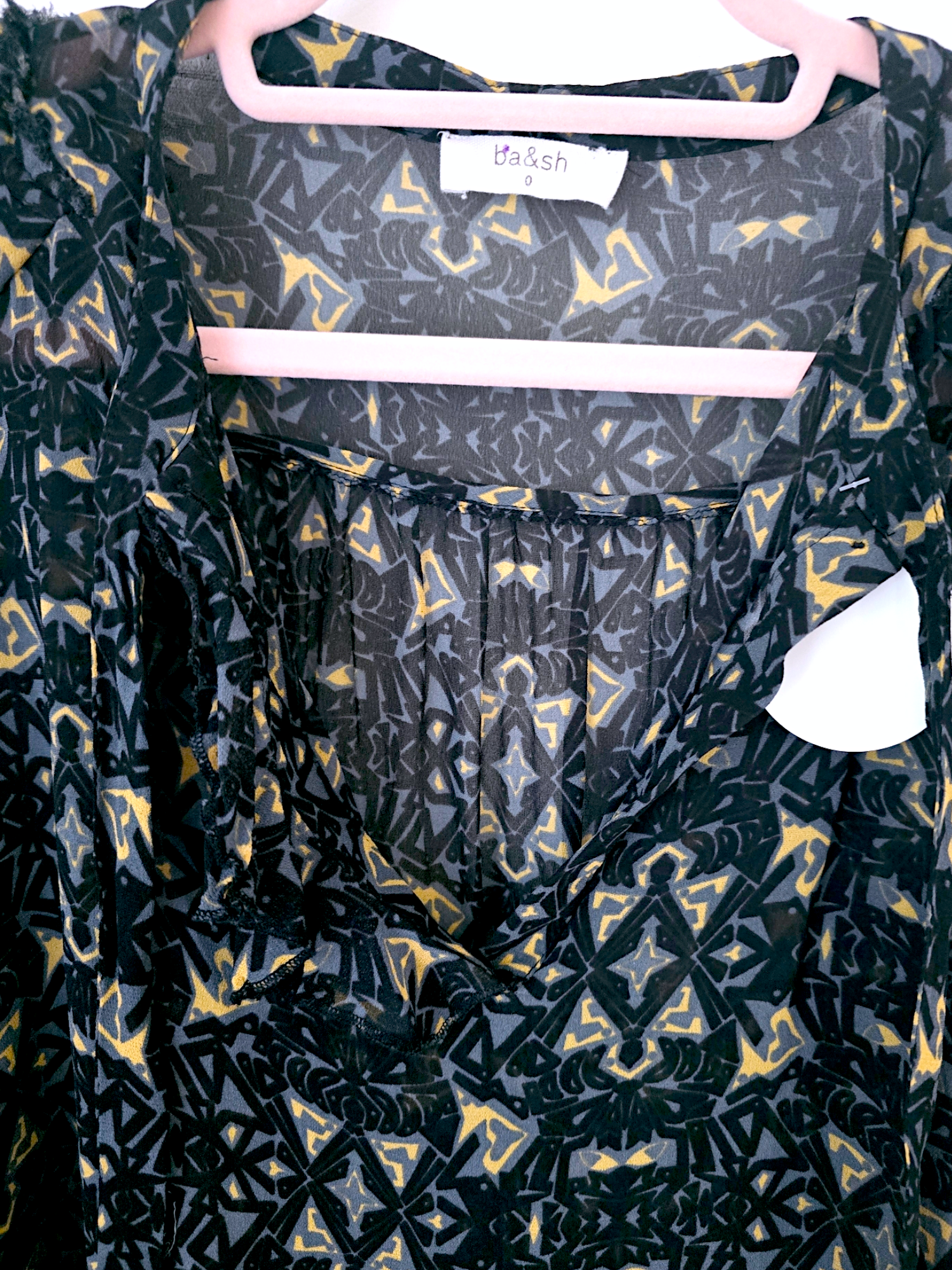 Blouse rode kaki