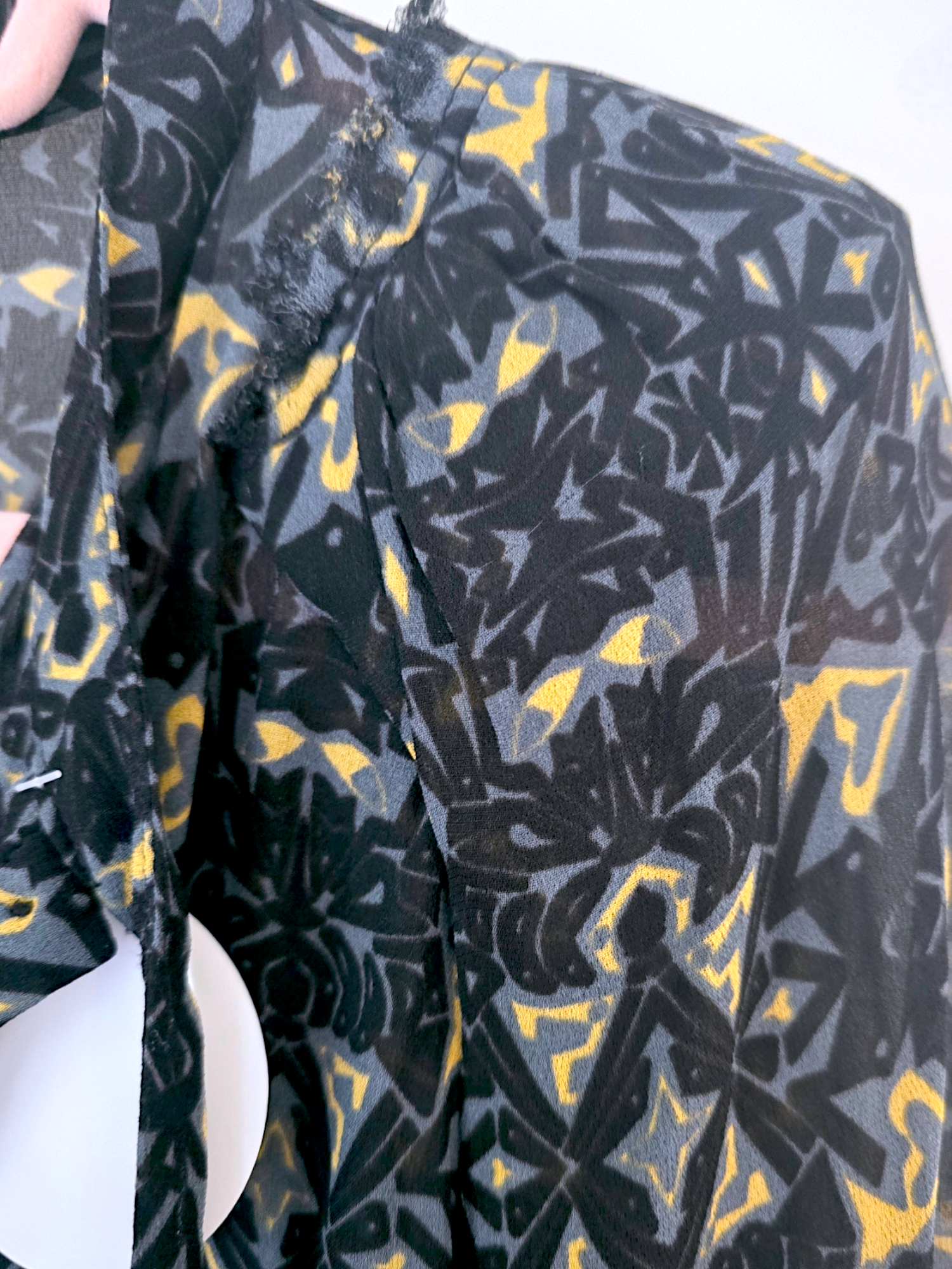 Blouse rode kaki