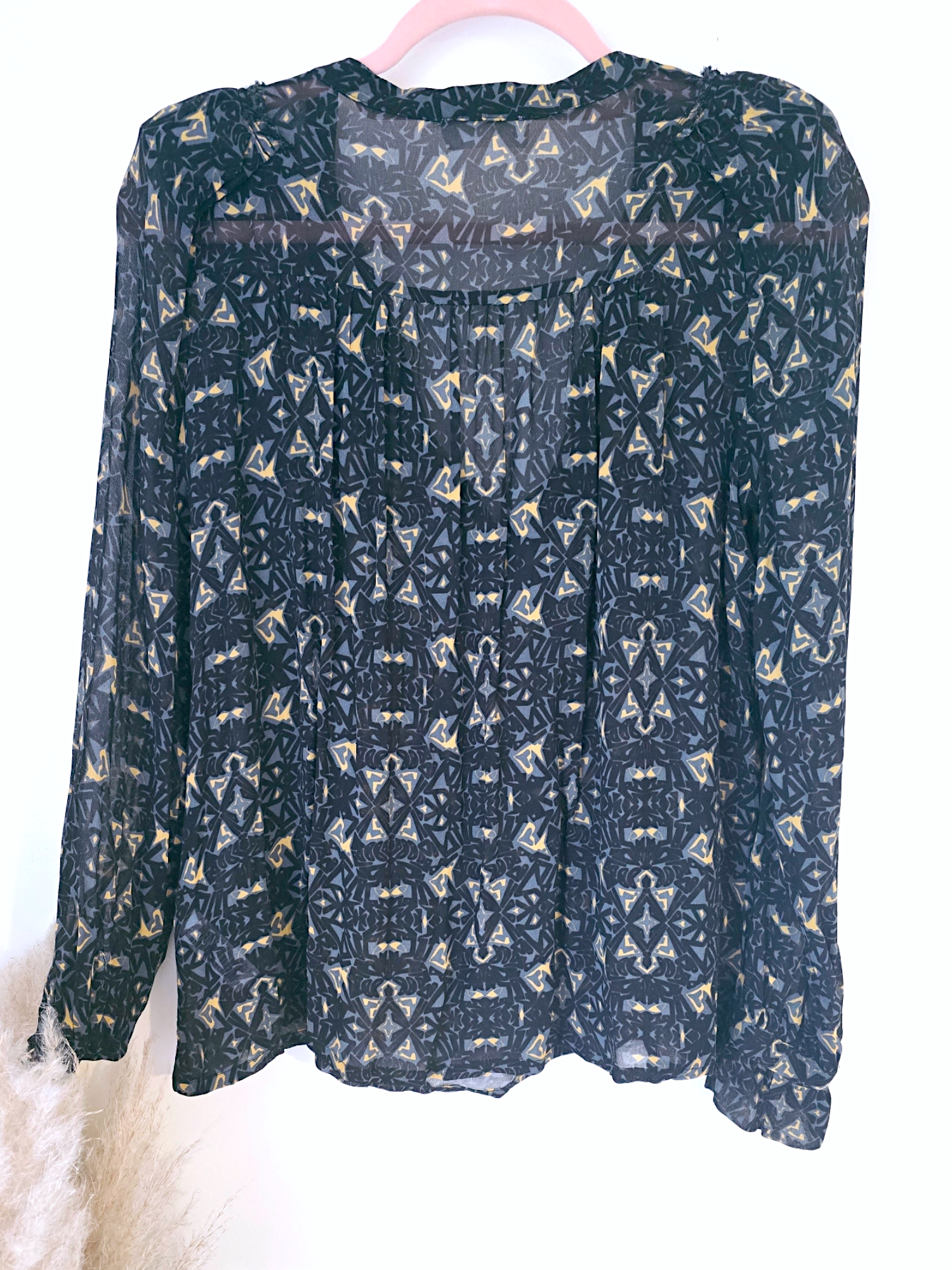 Blouse rode kaki
