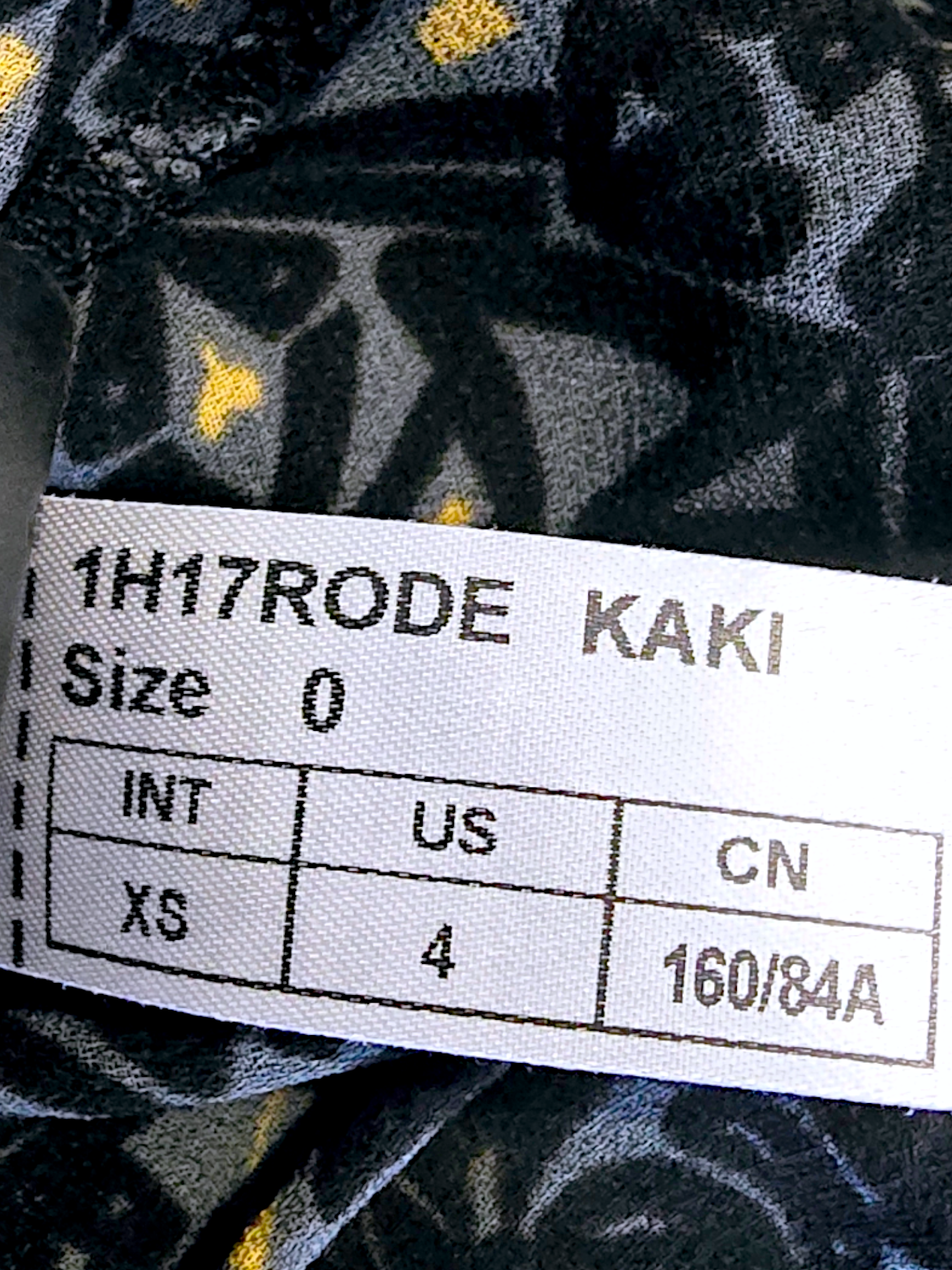Blouse rode kaki