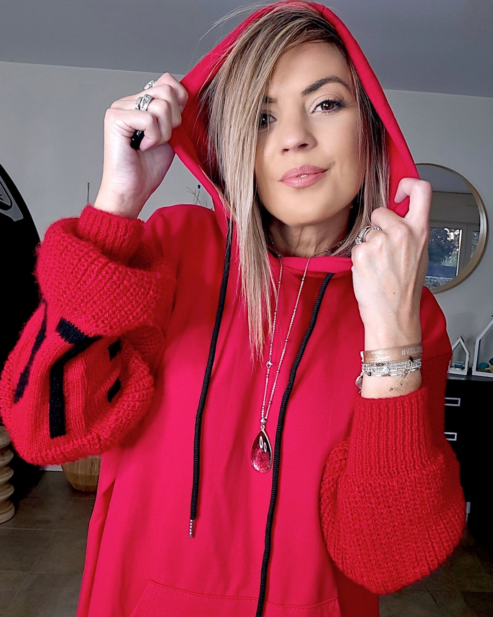 Robe sweat Love