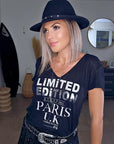 Tee-shirt noir limited