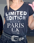 Tee-shirt noir limited