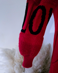 Robe sweat Love