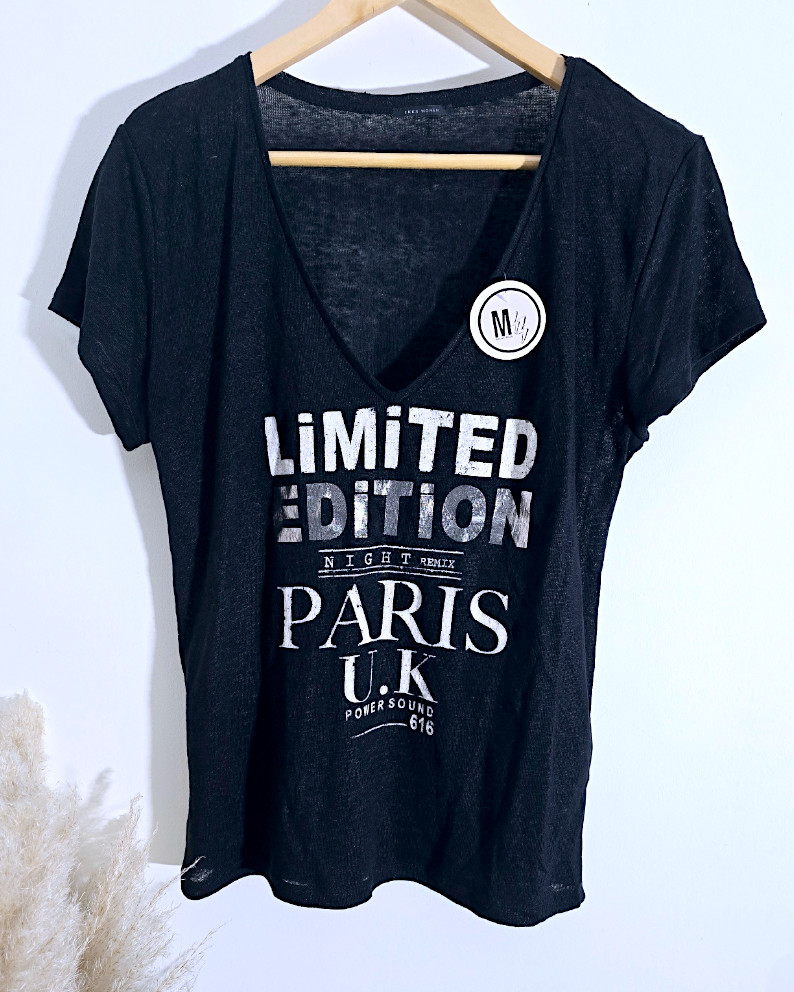 Tee-shirt noir limited
