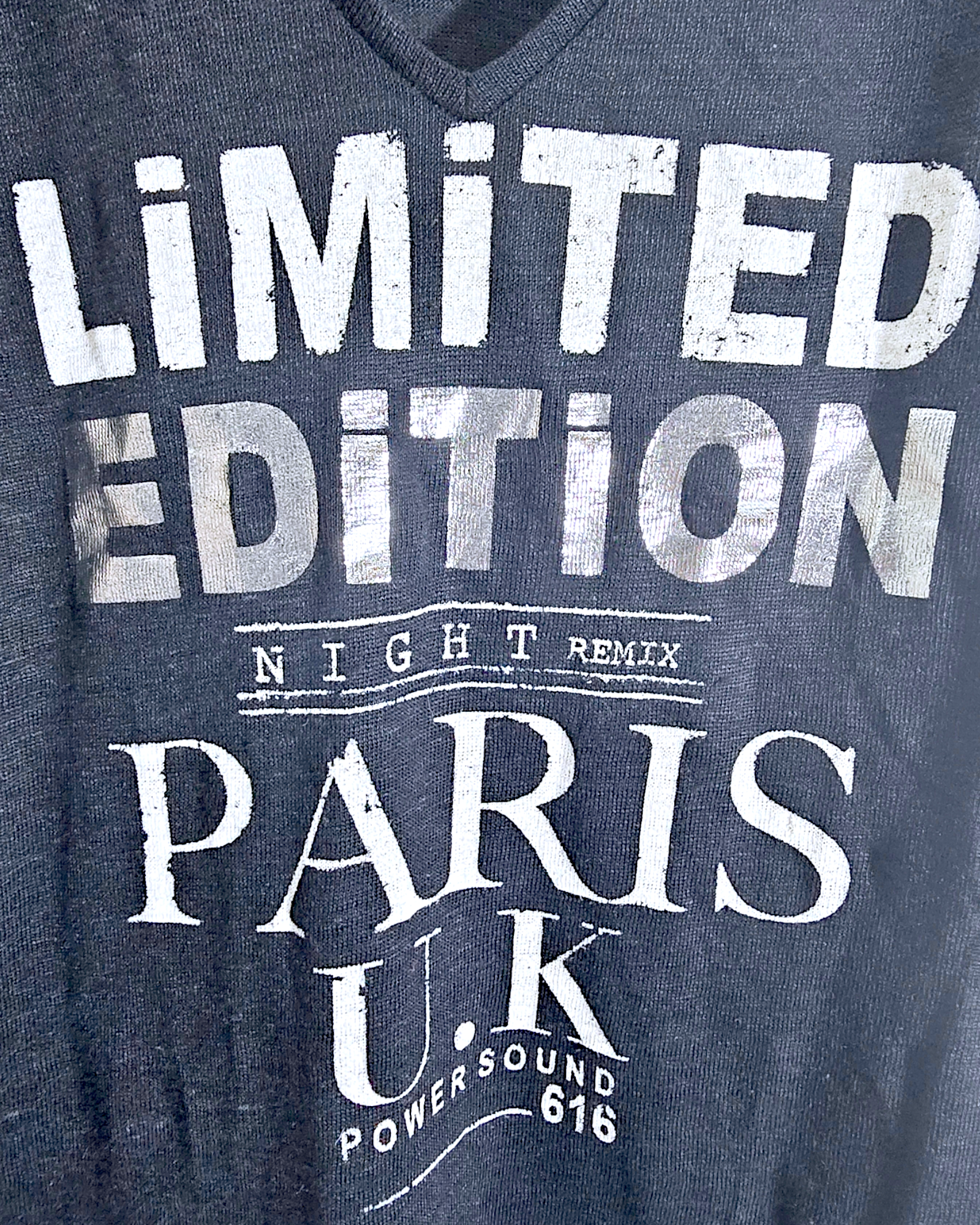 Tee-shirt noir limited