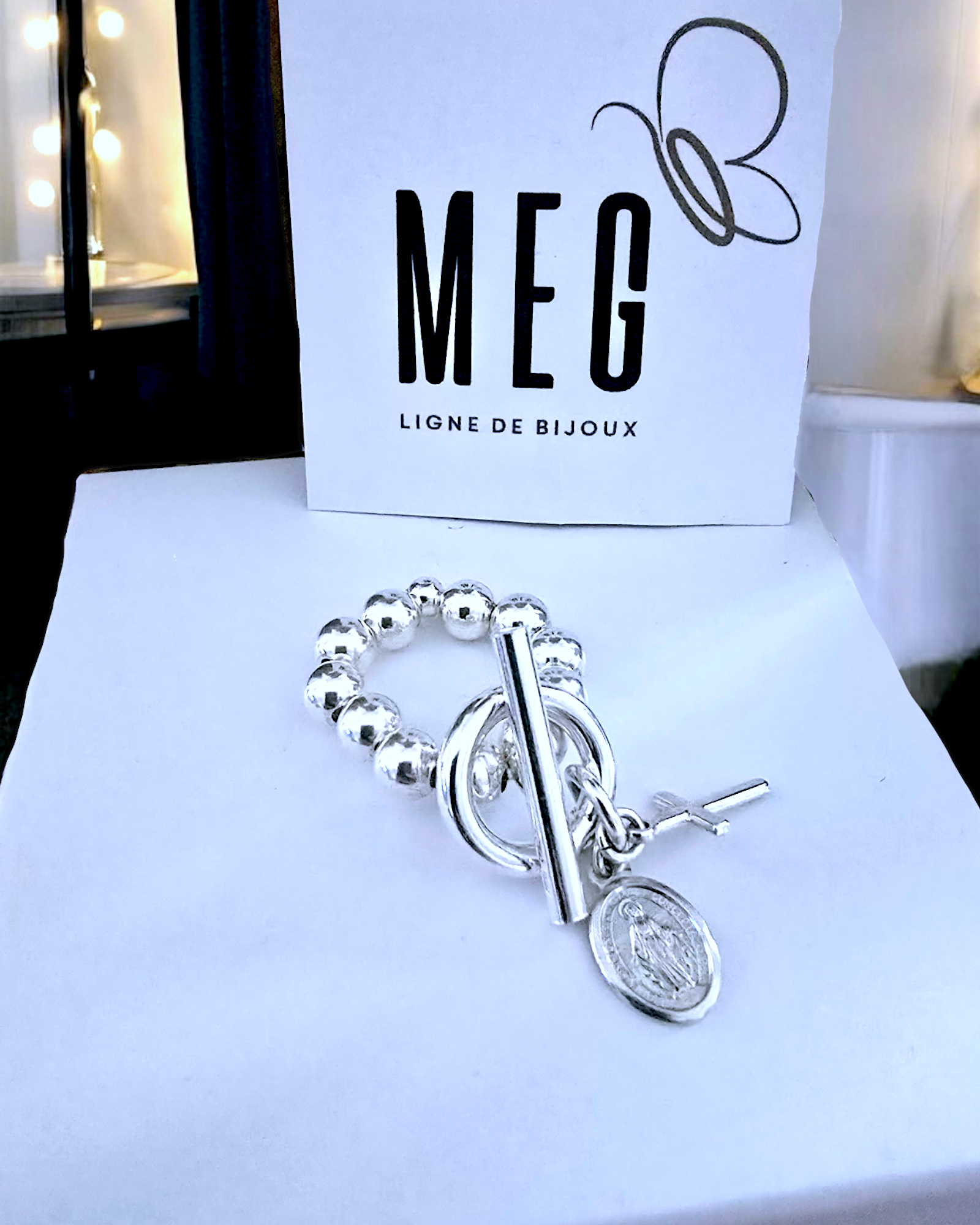 Bague anneau en argent