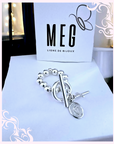 Bague anneau en argent