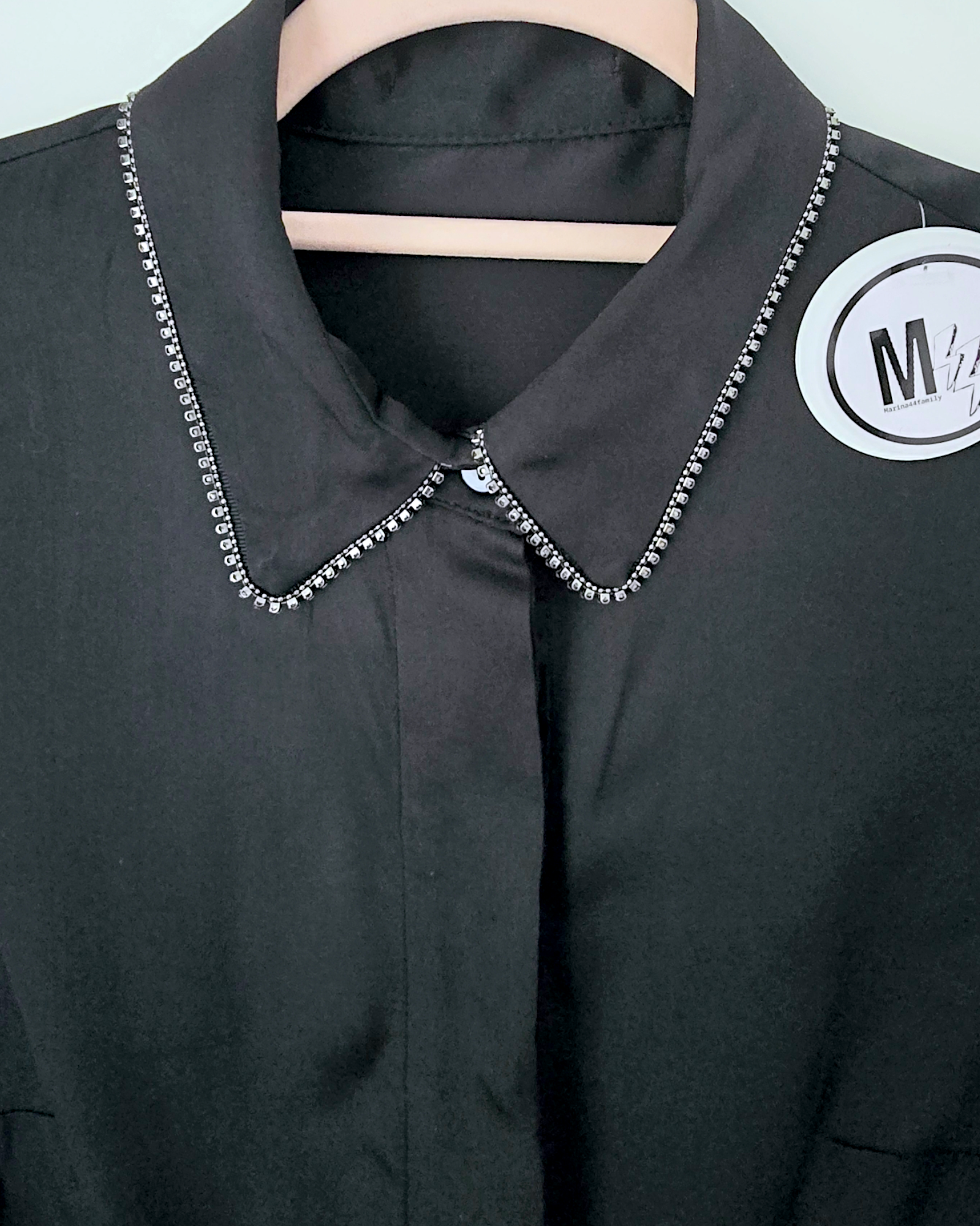 Chemise satinée