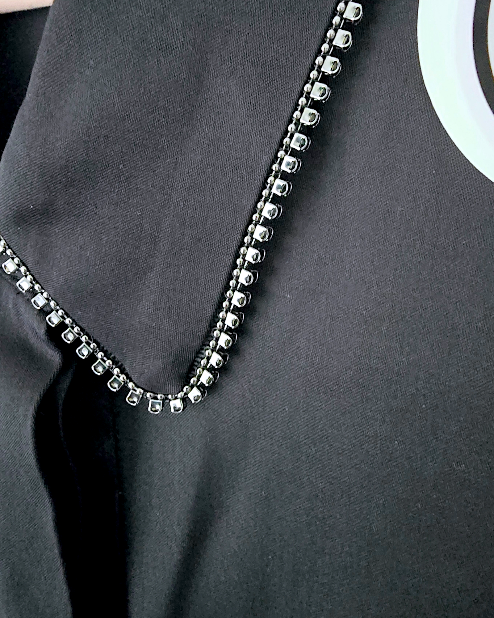 Chemise satinée