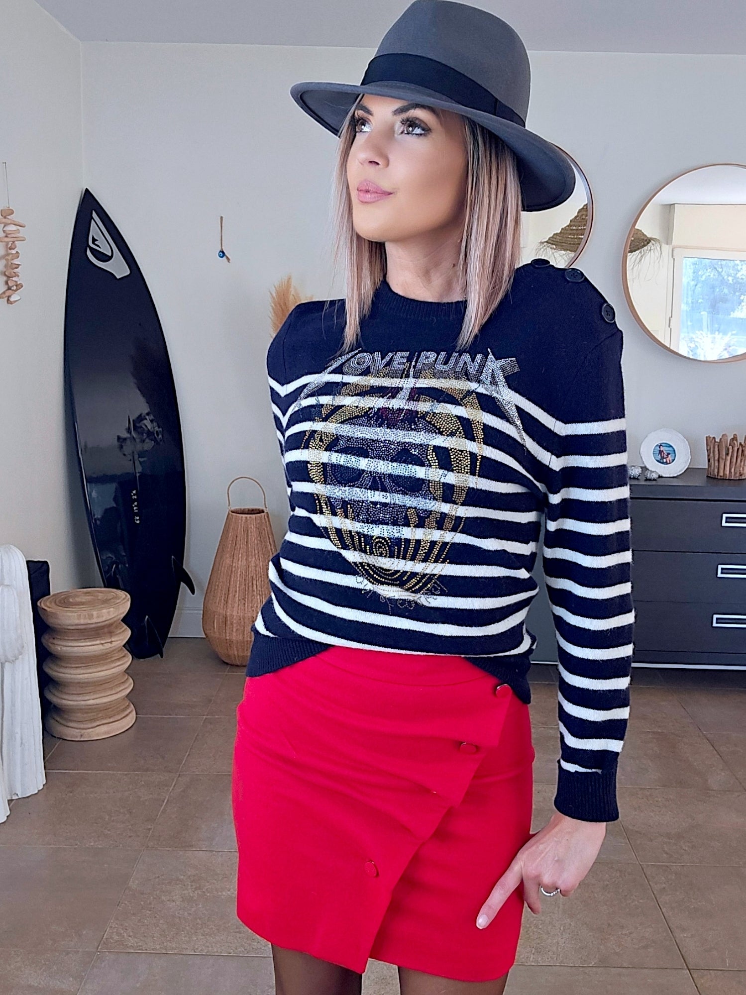 Pull marin love punk