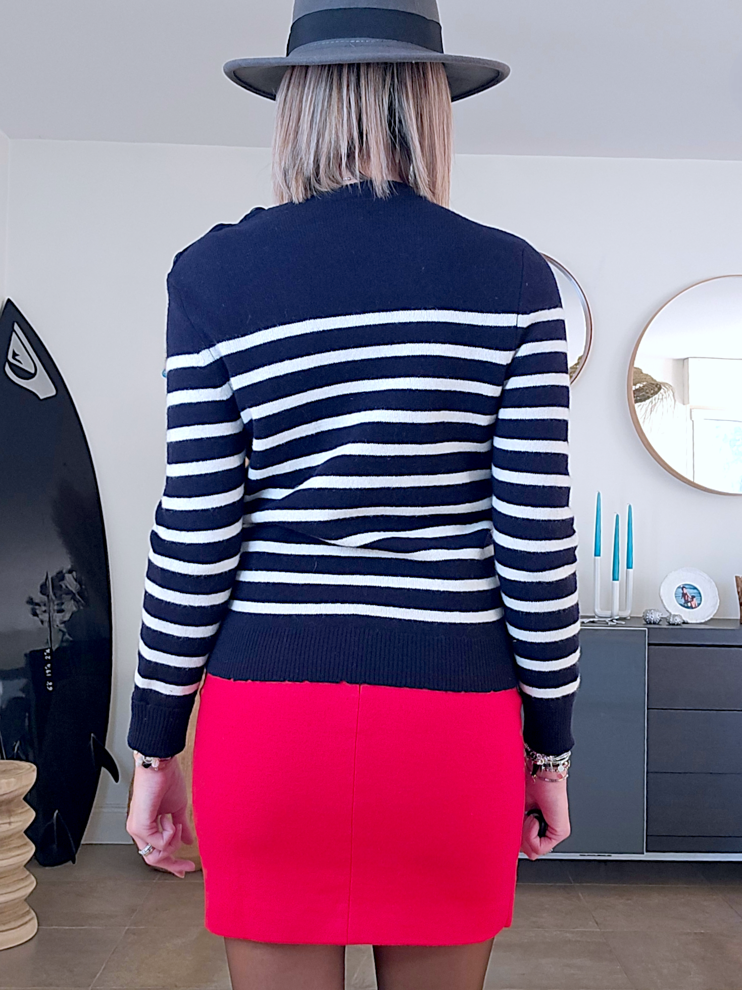 Jupe red en laine