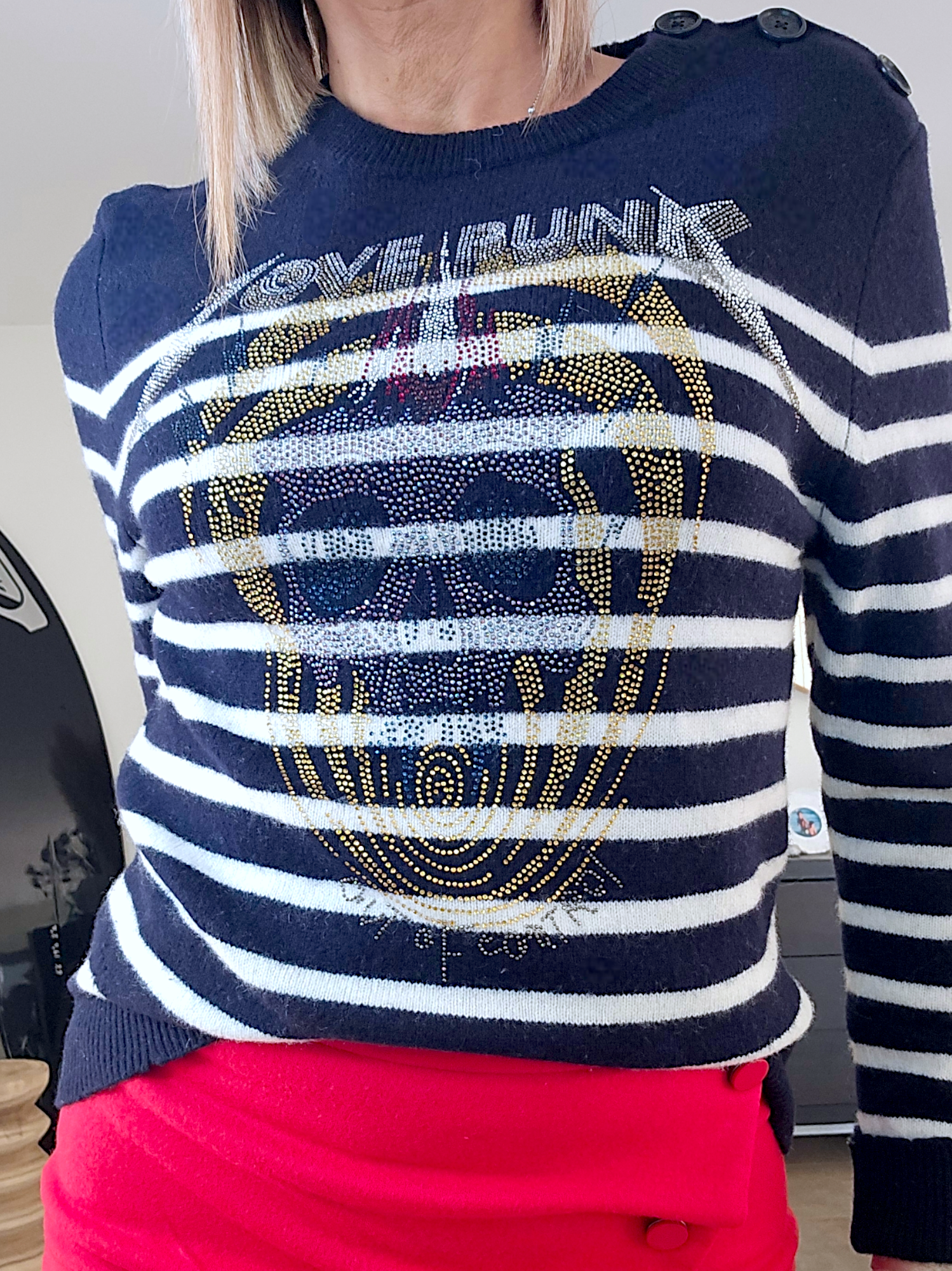 Pull marin love punk