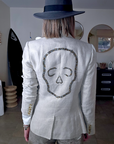 Veste skull irisée