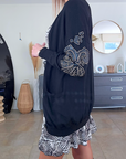 Gilet noir coudières