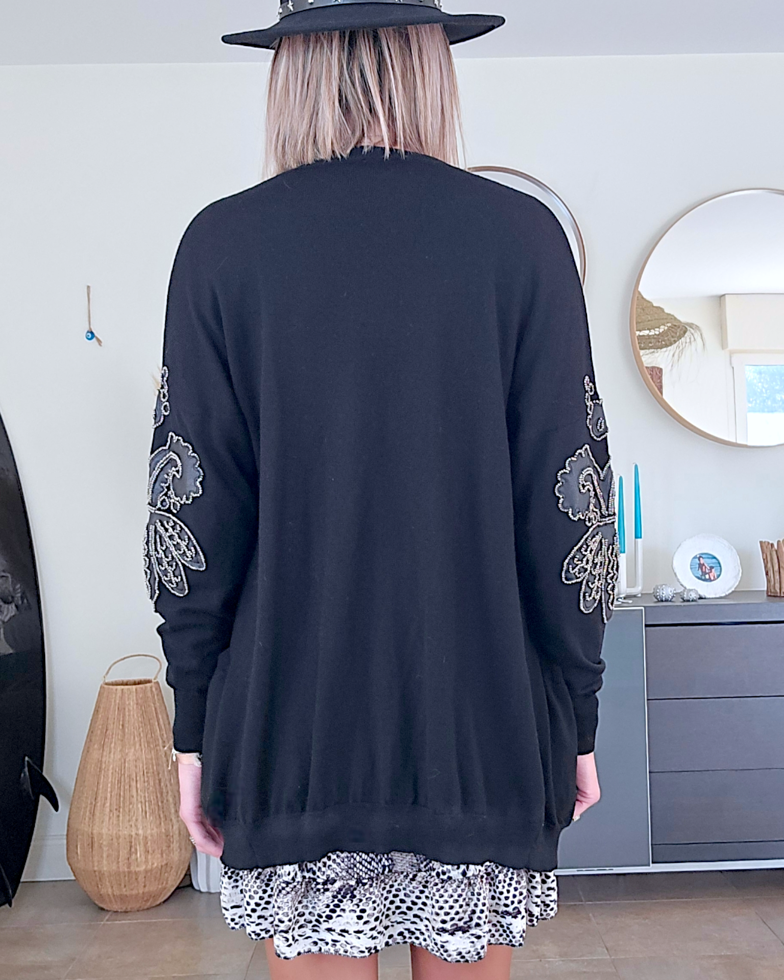 Gilet noir coudières