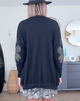 Gilet noir coudières