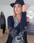 Gilet noir coudières