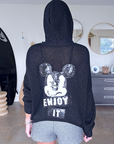 Pull à capuche enjoy