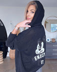 Pull à capuche enjoy