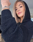 Pull à capuche enjoy