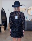 Robe léo noire