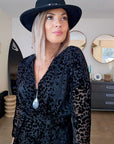 Robe léo noire