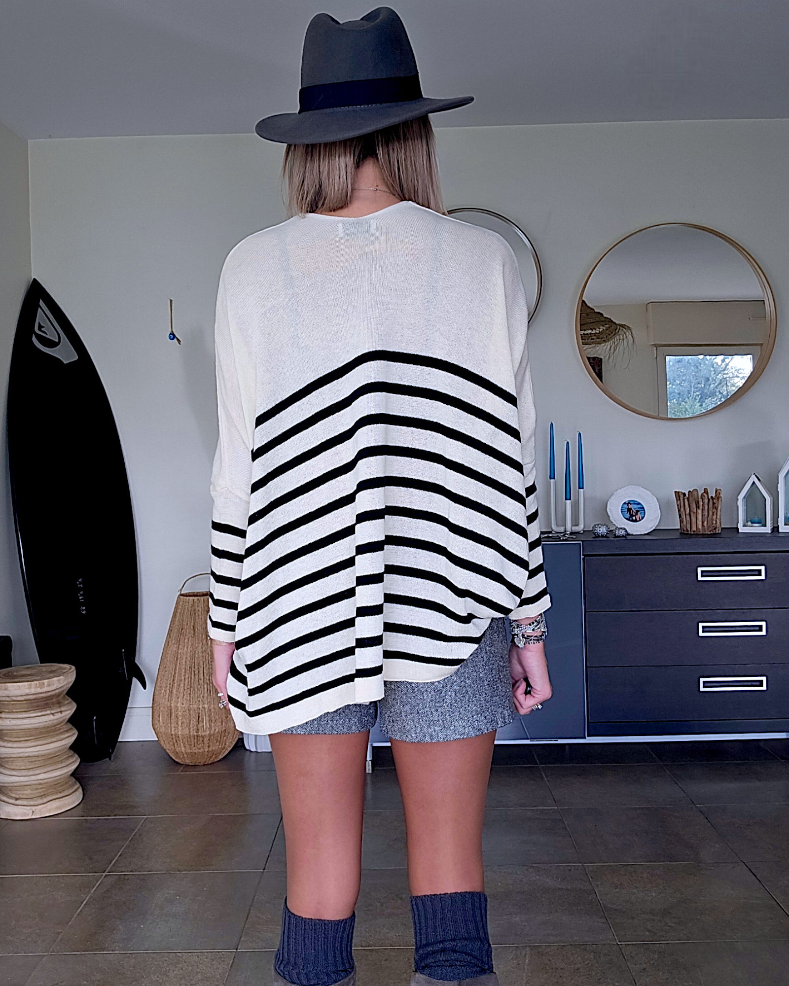 Pull marin avec étoile