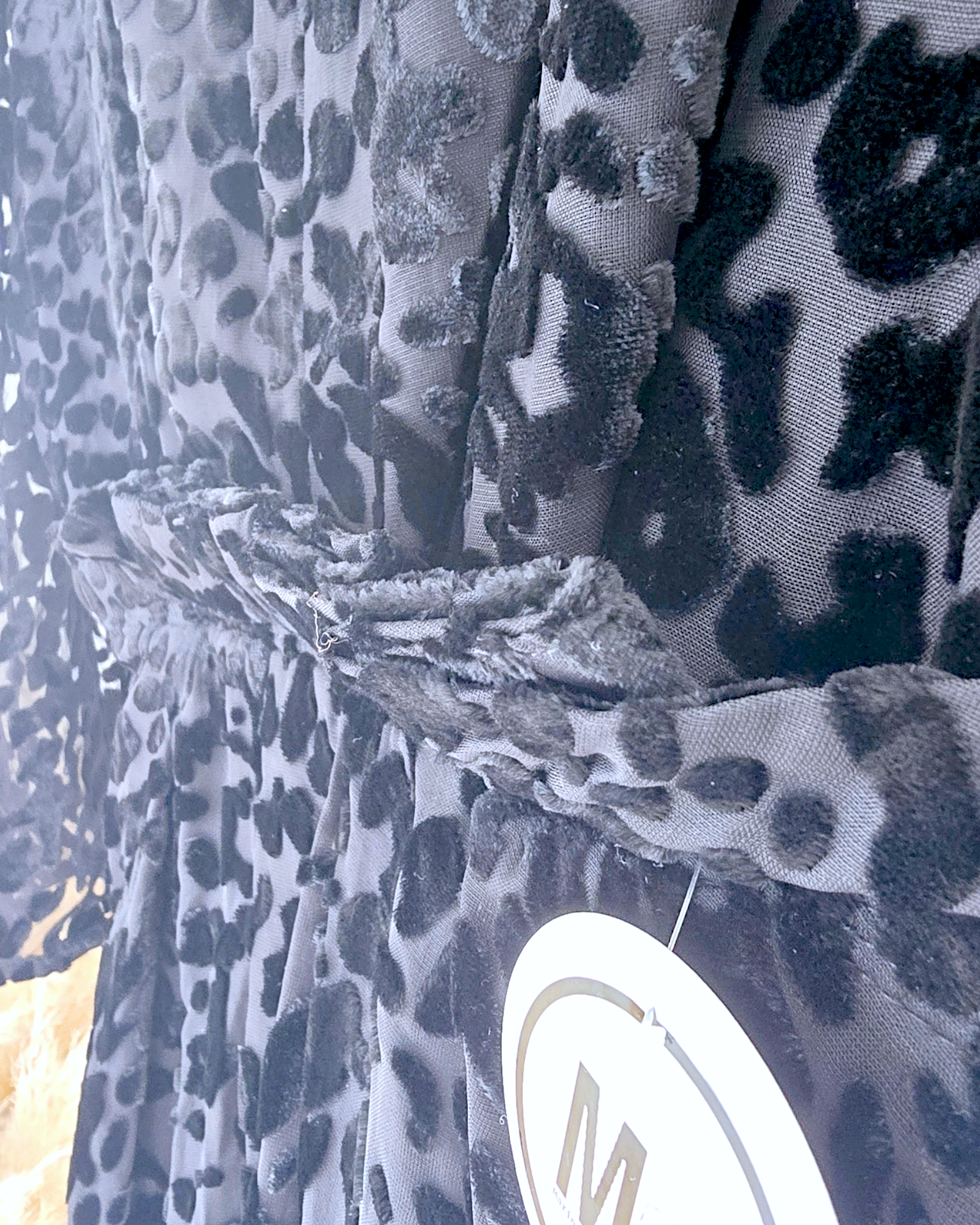 Robe léo noire