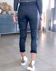 Jogg noir huilé
