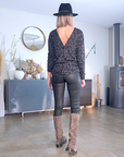 Gilet double sens léo