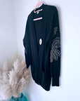 Gilet noir coudières