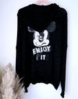 Pull à capuche enjoy