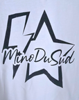 Tee-shirt col V à tag