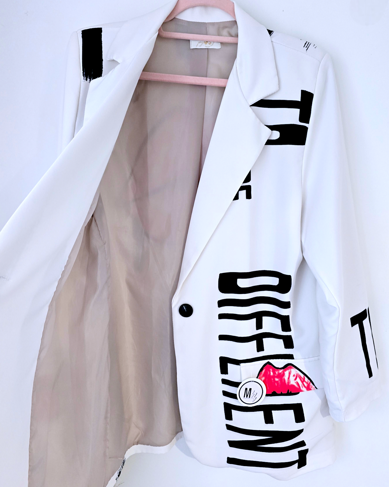 Veste bouche coupe boy