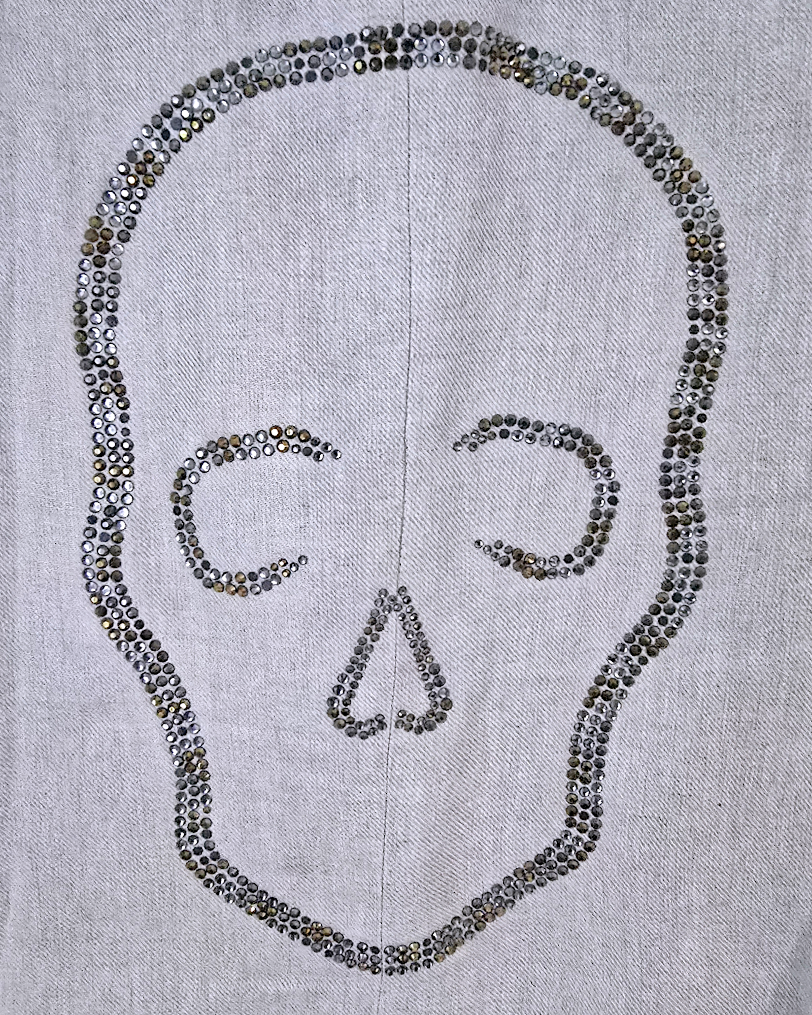 Veste skull irisée