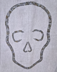 Veste skull irisée