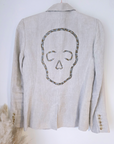 Veste skull irisée