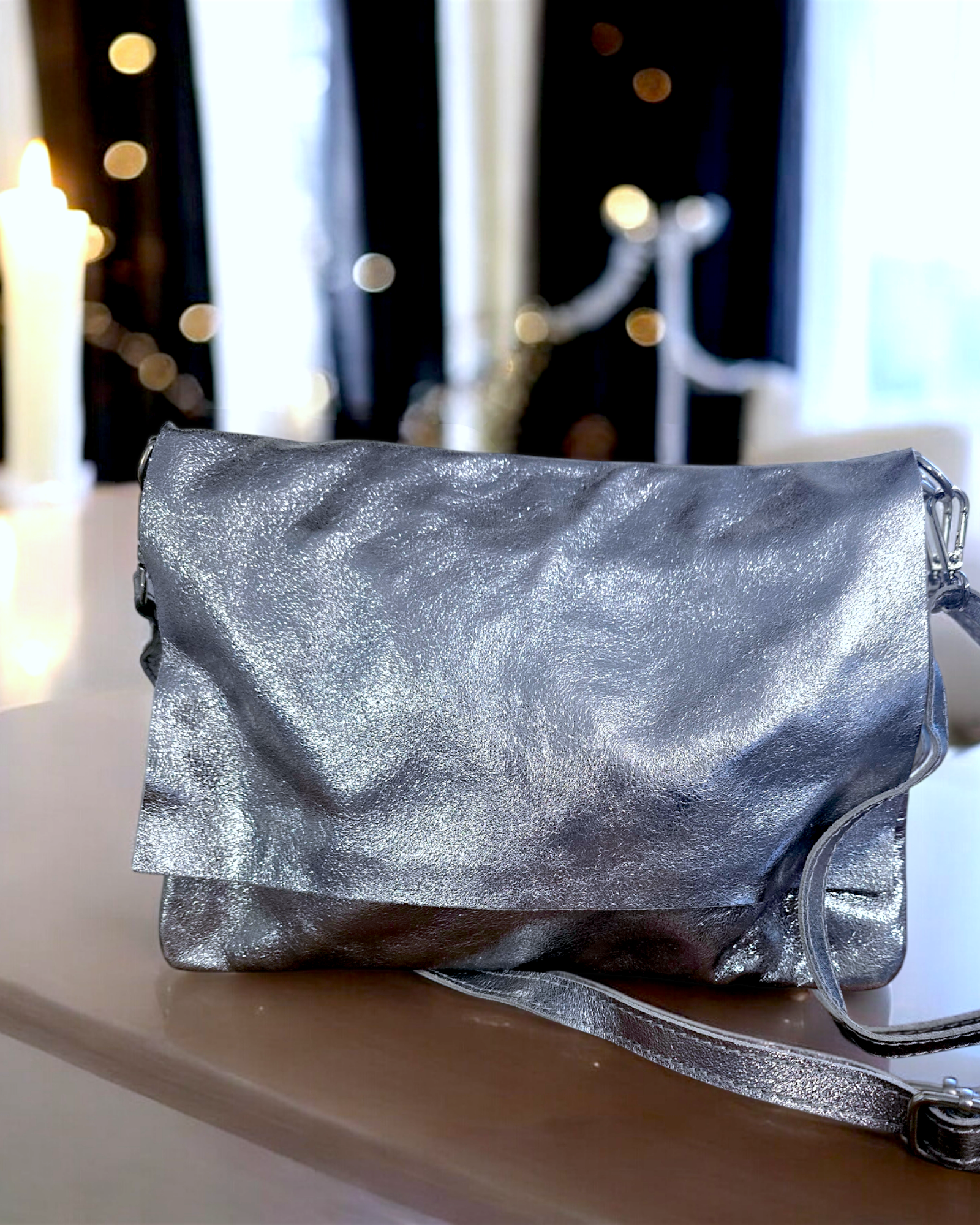 Sac bandoulière en cuir