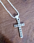 Parure collier et bracelet croix