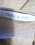 Robe portefeuille dorée