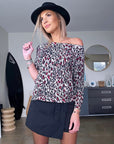 🔥Pull long léo rouge