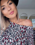 🔥Pull long léo rouge