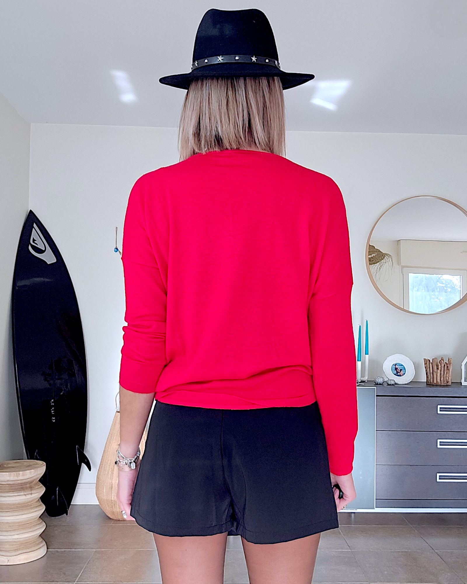 Jupe-short black